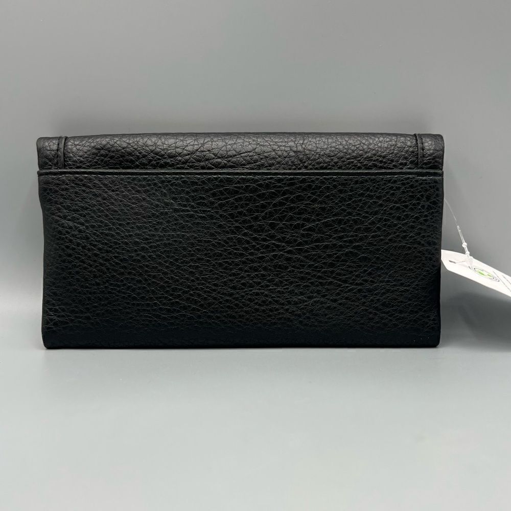 Time and Tru Black Fold Over Wallet - Picture 2 of 3
